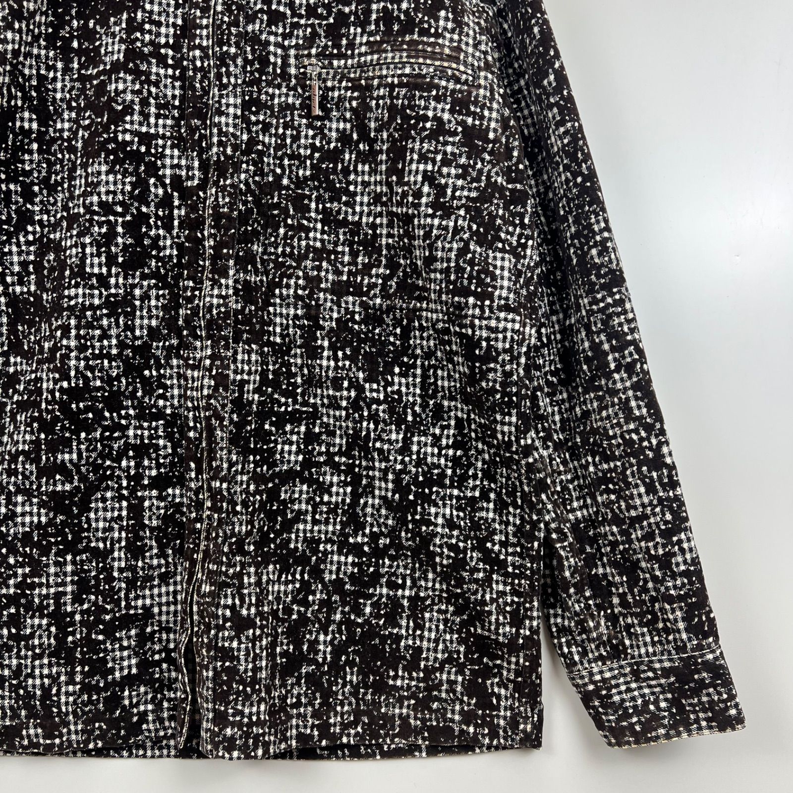 トップス jean paul gaultier HOMME objet archive JPG GAULTIER HOMME objet 00s y2k archive all pattern zip L/S