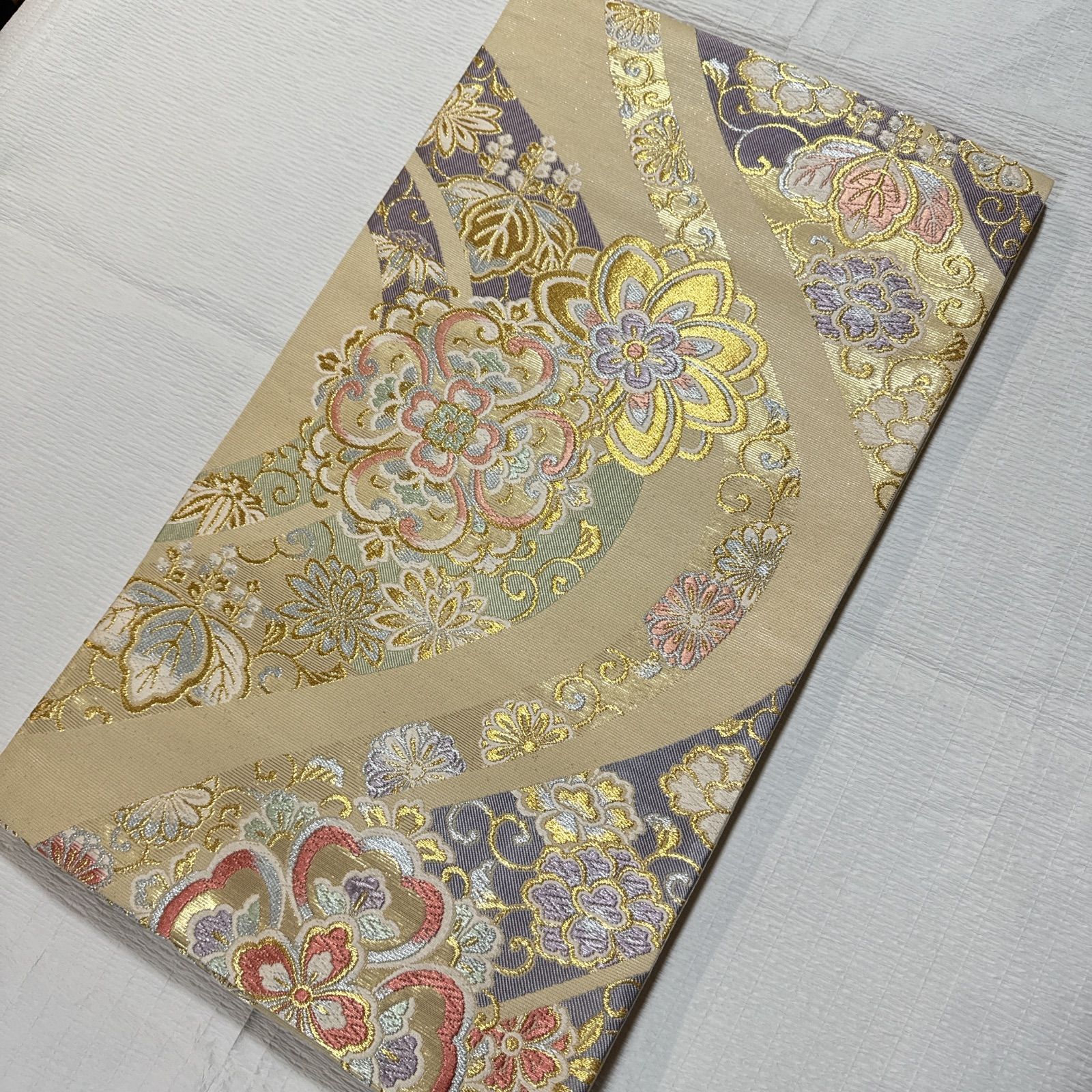 吉澤友禅 振袖 正絹 フルセット 金駒刺繍 - メルカリ