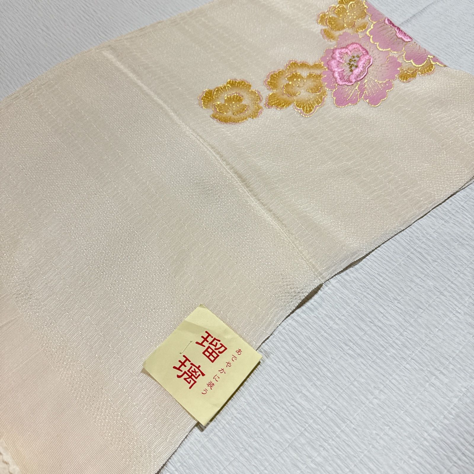 吉澤友禅 振袖 正絹 フルセット 金駒刺繍 - メルカリ