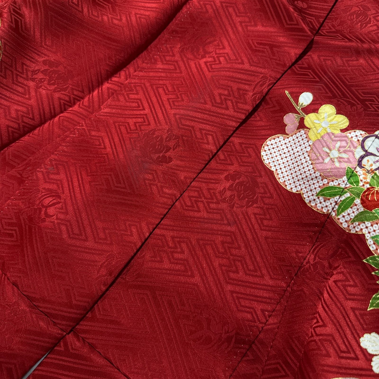 吉澤友禅 振袖 正絹 フルセット 金駒刺繍 - メルカリ
