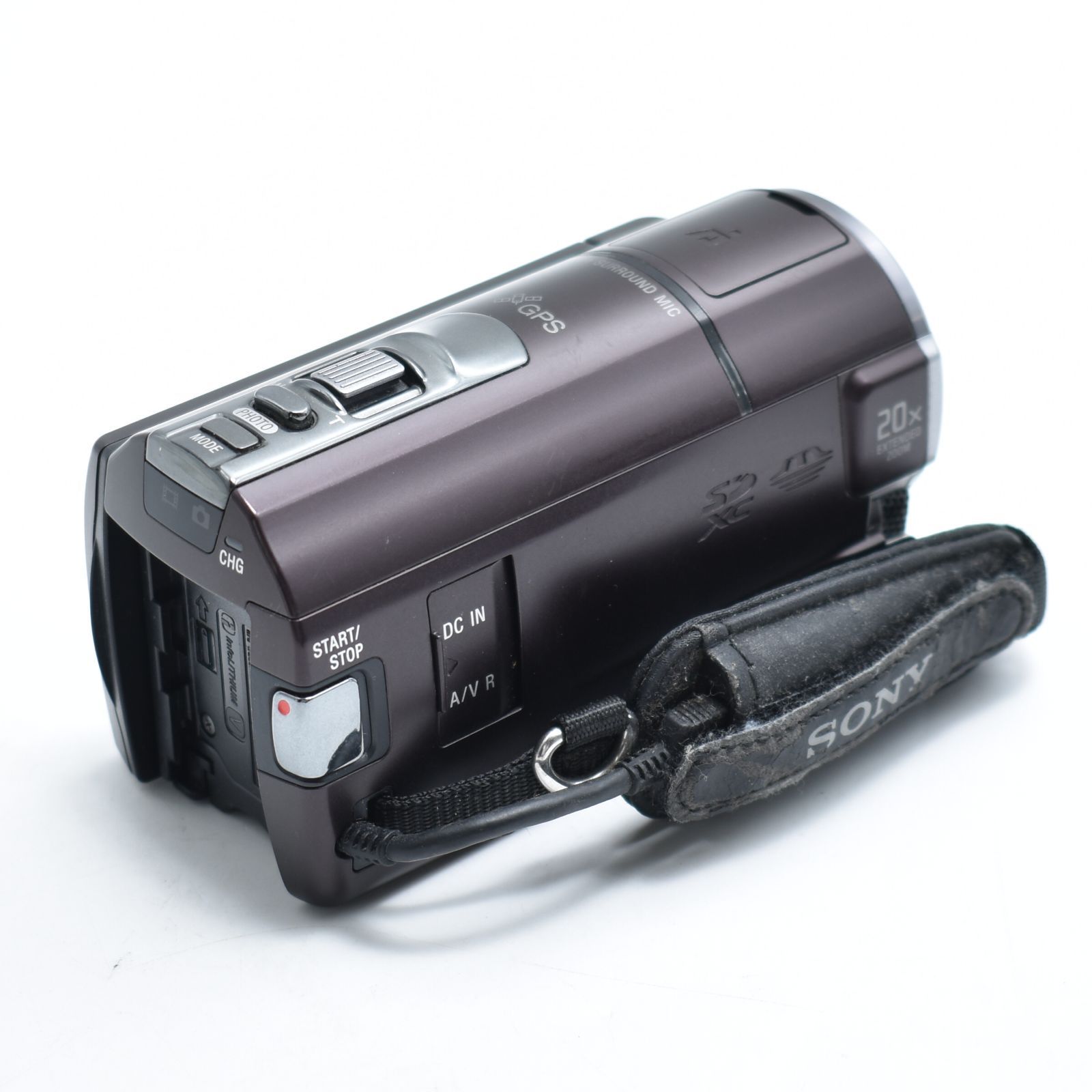 B#10298 SONY HDビデオカメラ Handycam HDR-CX590V ボルドーブラウン