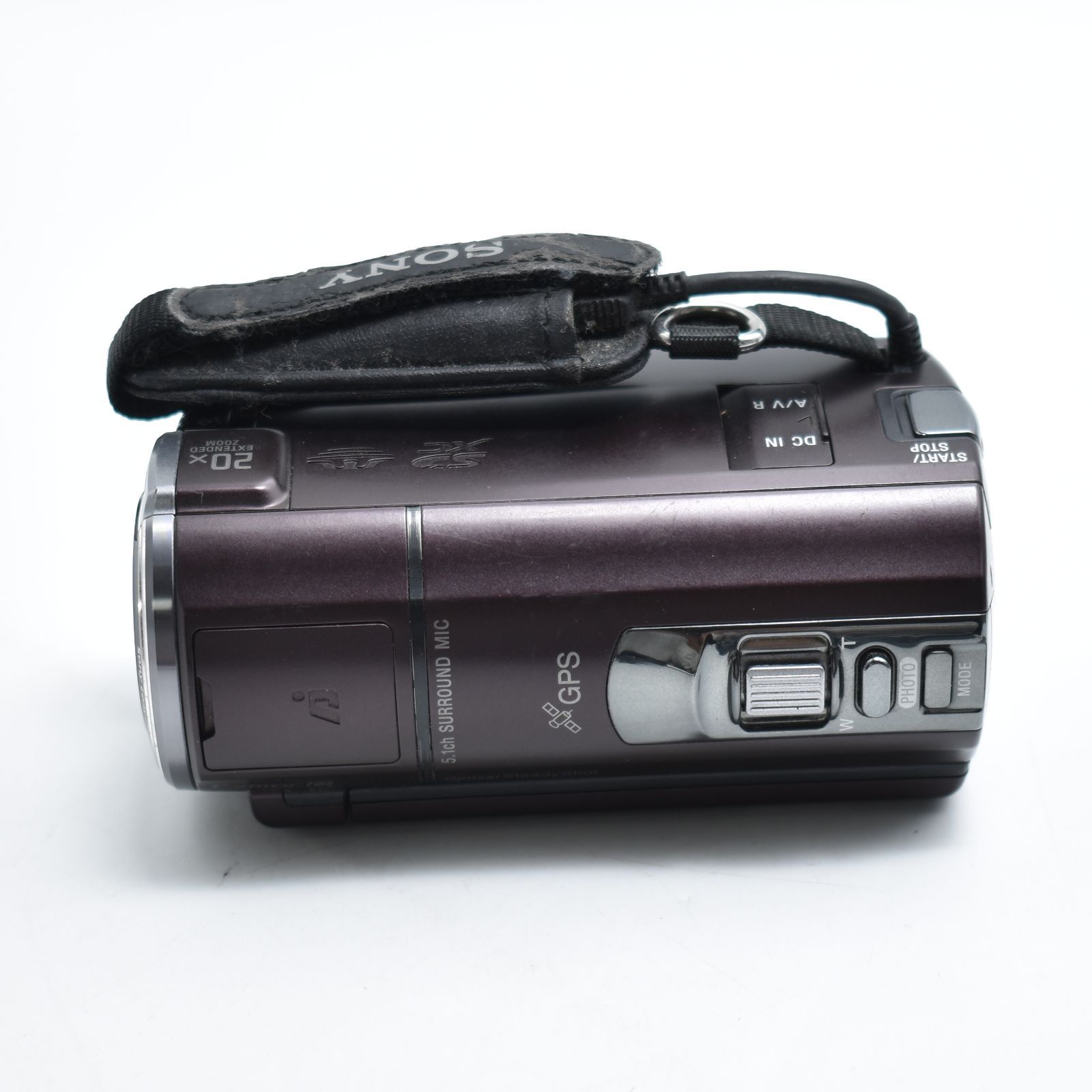 B#10298 SONY HDビデオカメラ Handycam HDR-CX590V ボルドーブラウン