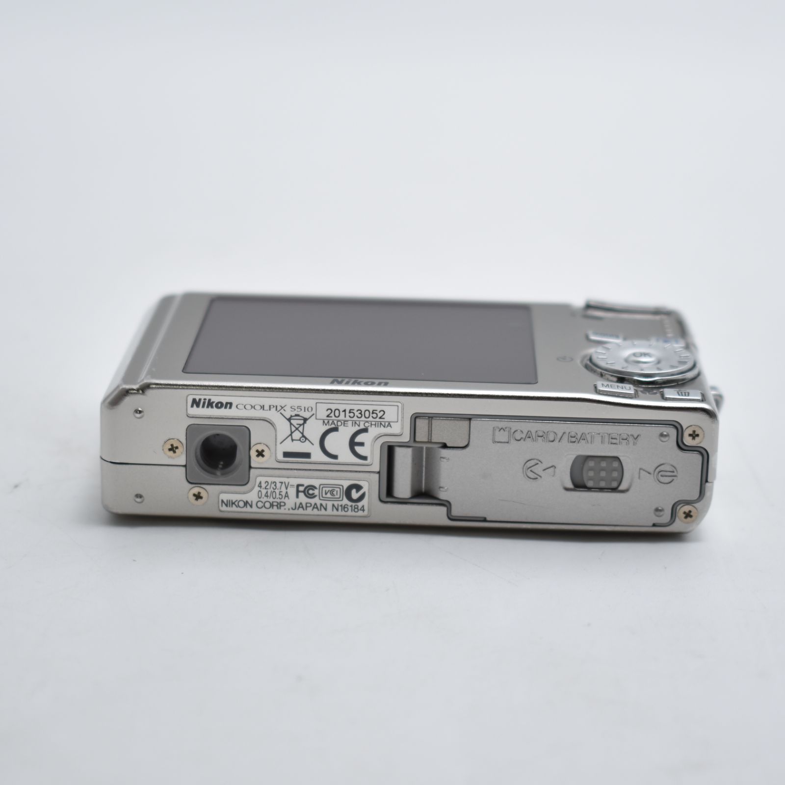 B#10254 Nikon デジタルカメラ COOLPIX (クールピクス) S510 シルバー 