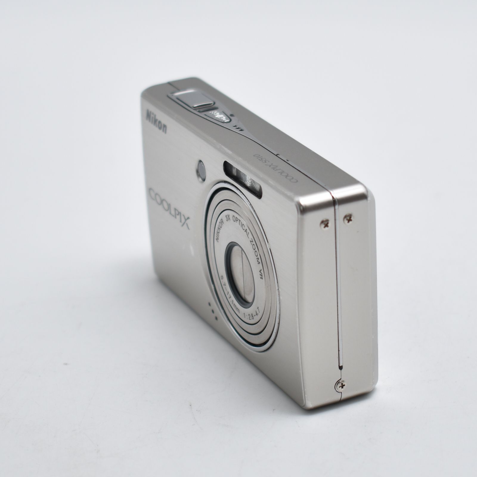 B#10254 Nikon デジタルカメラ COOLPIX (クールピクス) S510 シルバー 