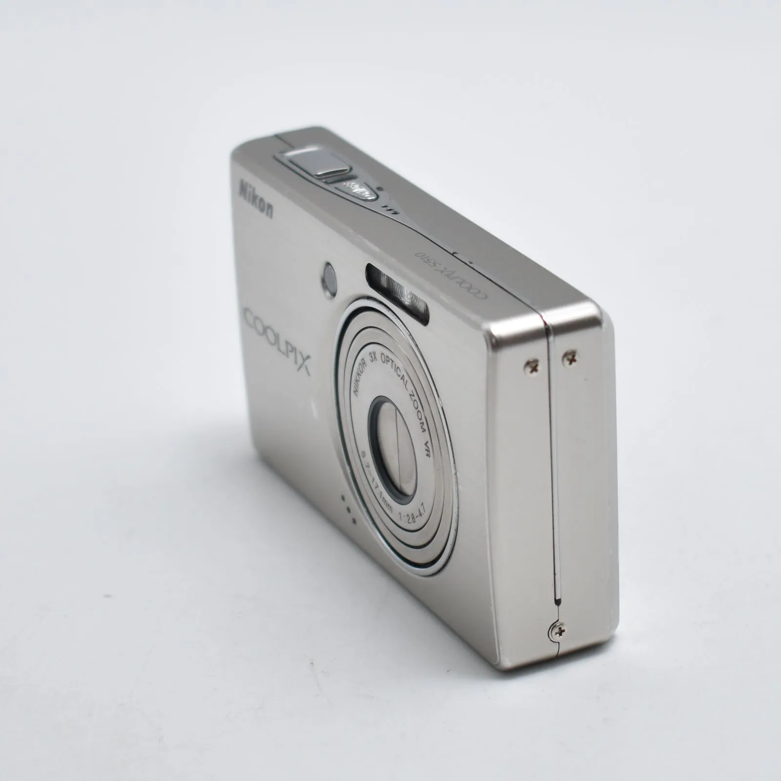 B#10254 Nikon デジタルカメラ COOLPIX (クールピクス) S510 シルバー 