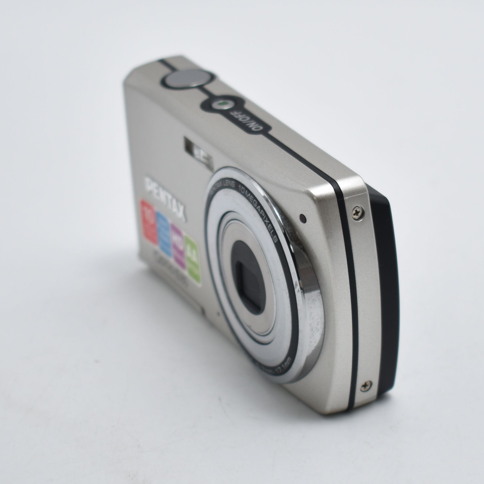 B#10253 PENTAX デジタルカメラ Optio E80 1000万画素 光学3倍ズーム