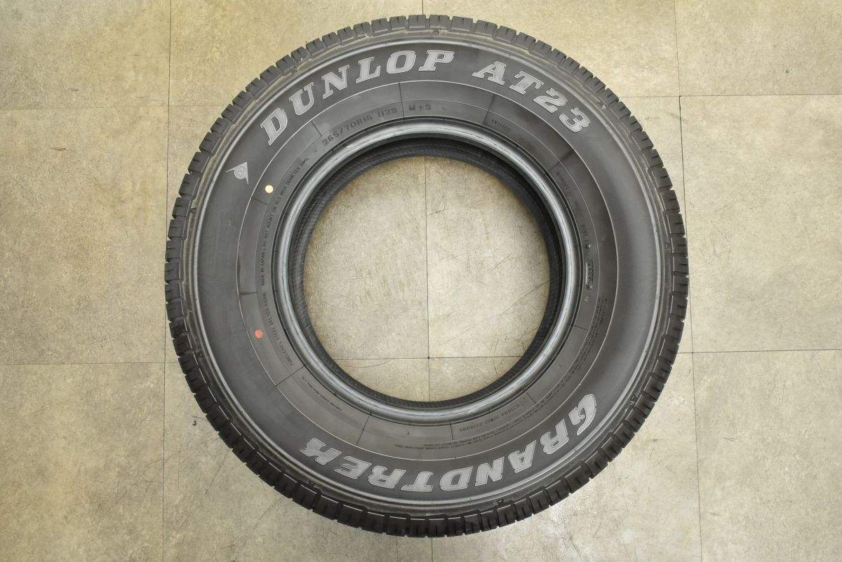 2025年製 新車外し品】ダンロップ グラントレック AT23 265/70R16 4本