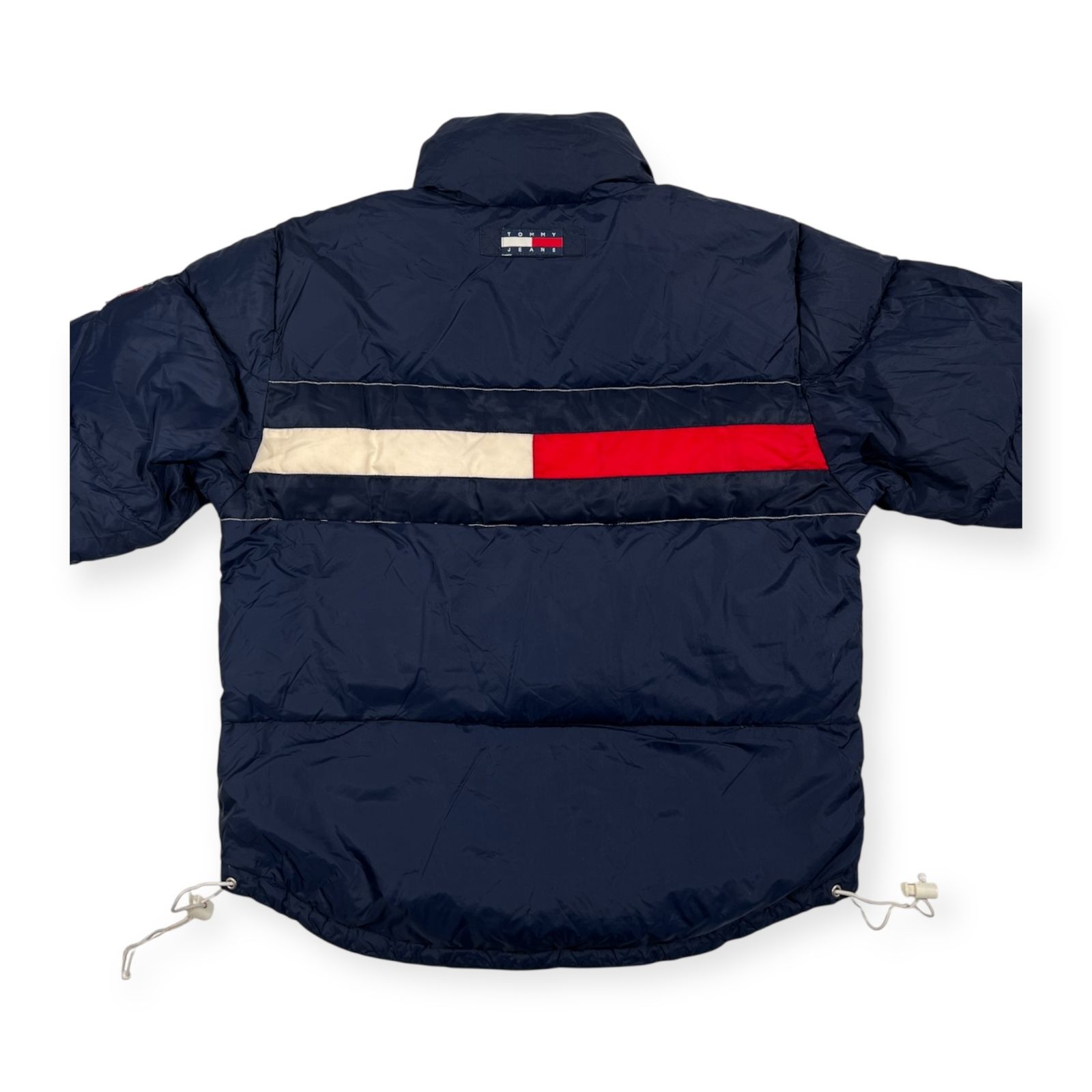 90s TOMMY JEANS トミージーンズ トミーヒルフィガー ジップアップ 