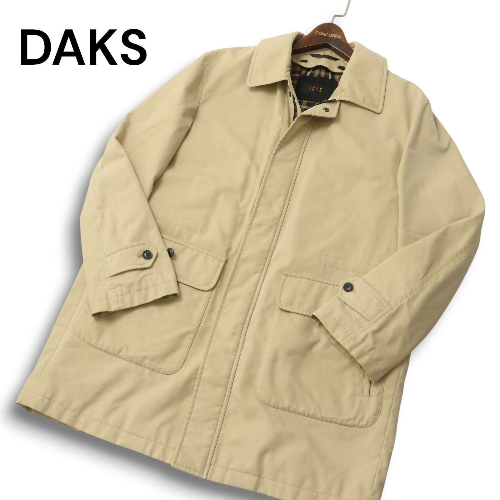 DAKS ダックス 秋冬 ダウン ライナー☆ ステンカラー コート Sz.L