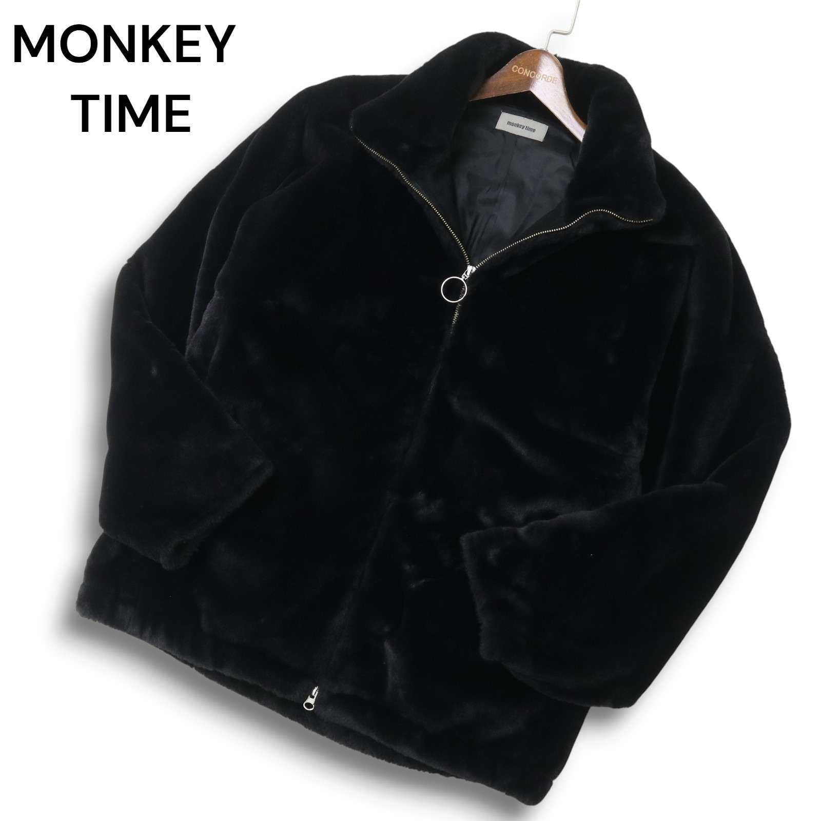 MONKEY TIME モンキータイム ユナイテッドアローズ 秋冬☆ ボア ビッグ 