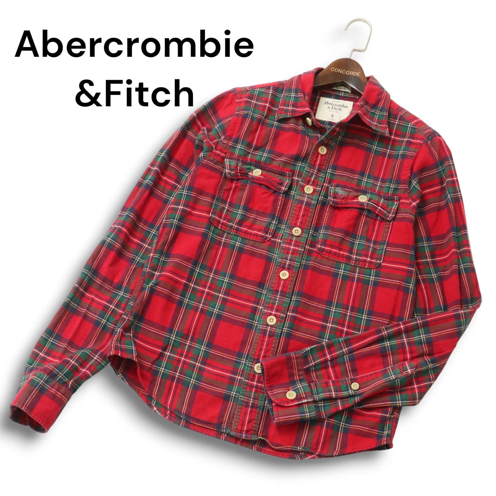 Abercrombie&Fitch アバクロンビー＆フィッチ 秋冬 ロゴ刺繍 