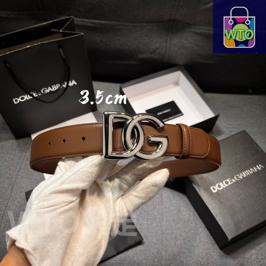 今日特価】Dolce & Gabbana ドルチェ & ガッバーナ レザーベルト