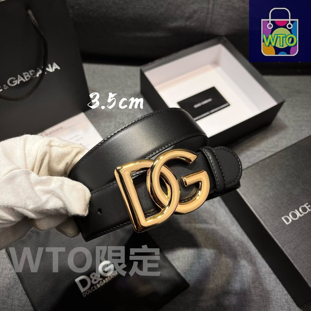 今日特価】Dolce & Gabbana ドルチェ & ガッバーナ レザーベルト