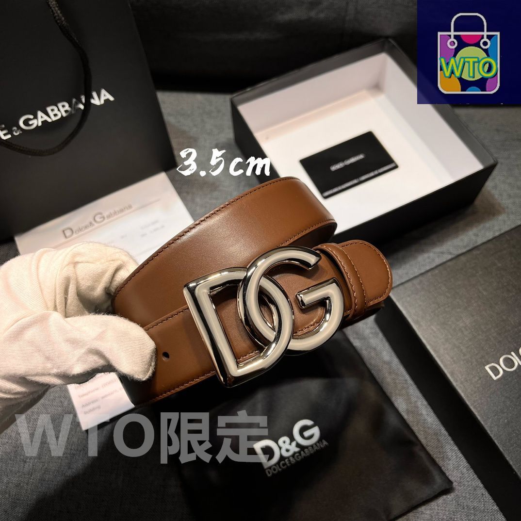 今日特価】Dolce & Gabbana ドルチェ & ガッバーナ レザーベルト