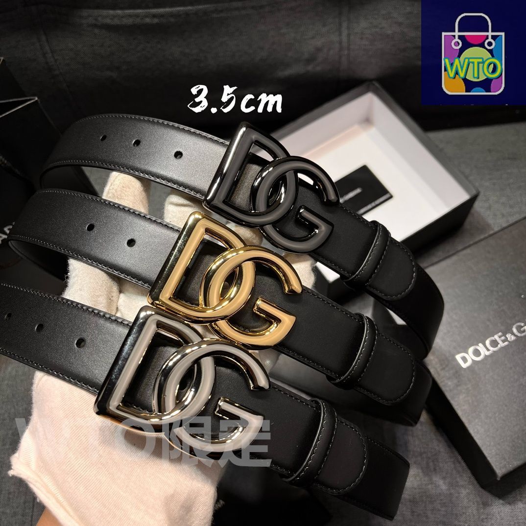 今日特価】Dolce & Gabbana ドルチェ & ガッバーナ レザーベルト