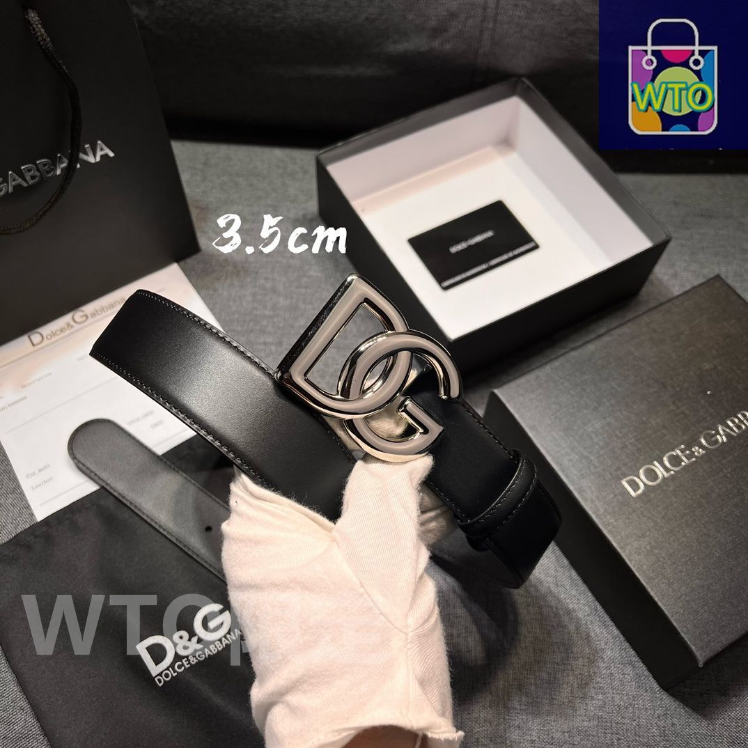 今日特価】Dolce & Gabbana ドルチェ & ガッバーナ レザーベルト