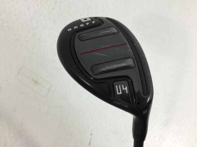 ゴルフクラブ ダイワ グローブライド ONOFF ユーティリティ ウィングス 赤 AKA 2025 スムースキックMP 524 U 4