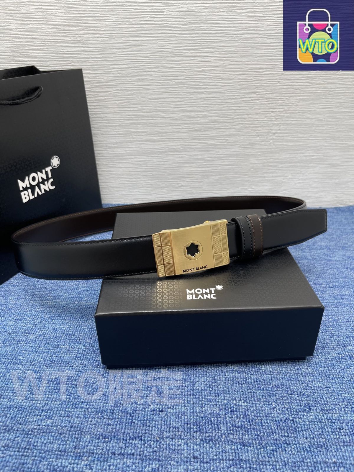 メルルン出品中 今日特価】Montblanc モンブラン メンズ レザーベルト - メルカリ