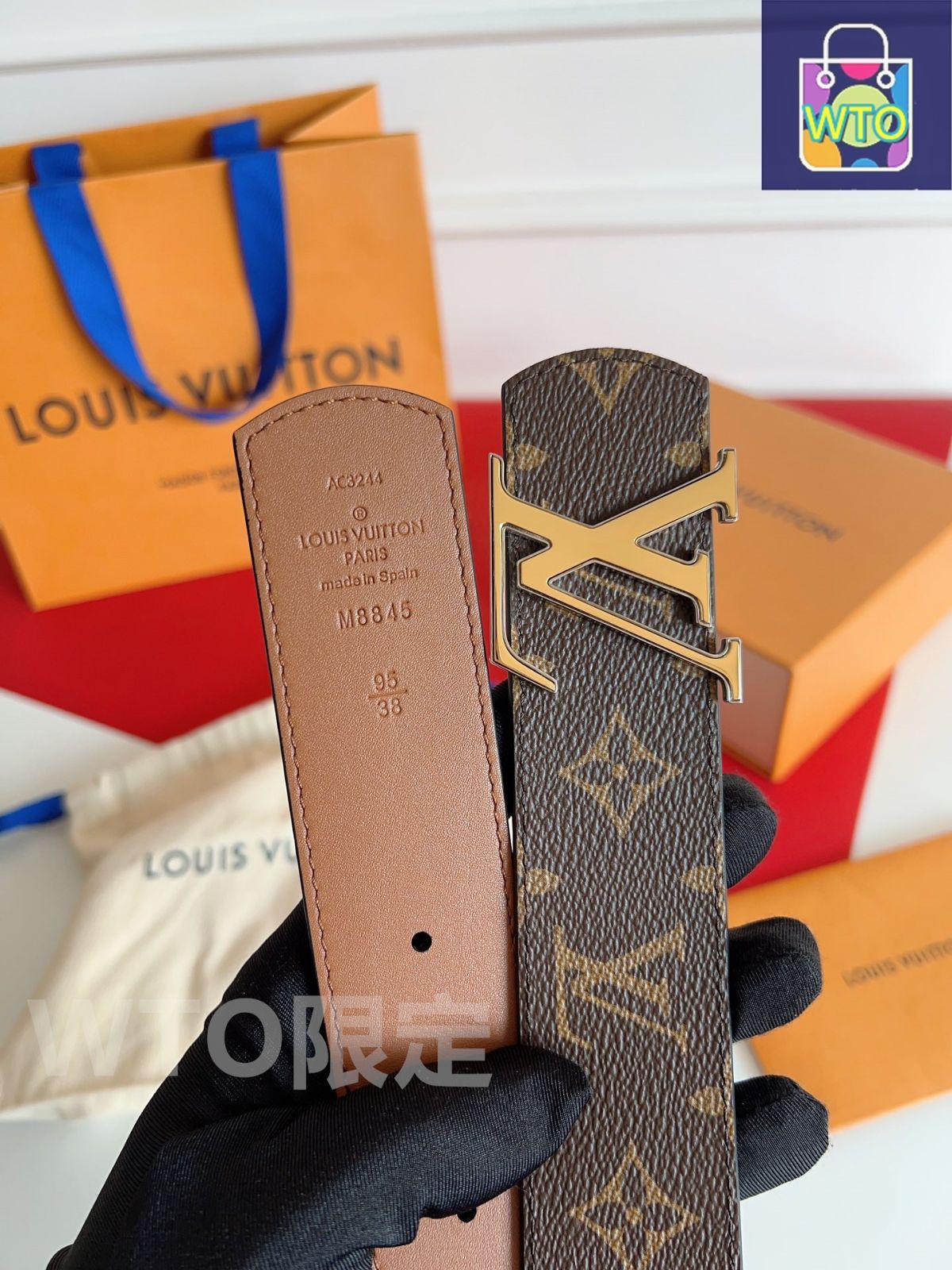 Louis Vuitton ルイ・ヴィトン ビジネスカジュアルベルト08 - メルカリ