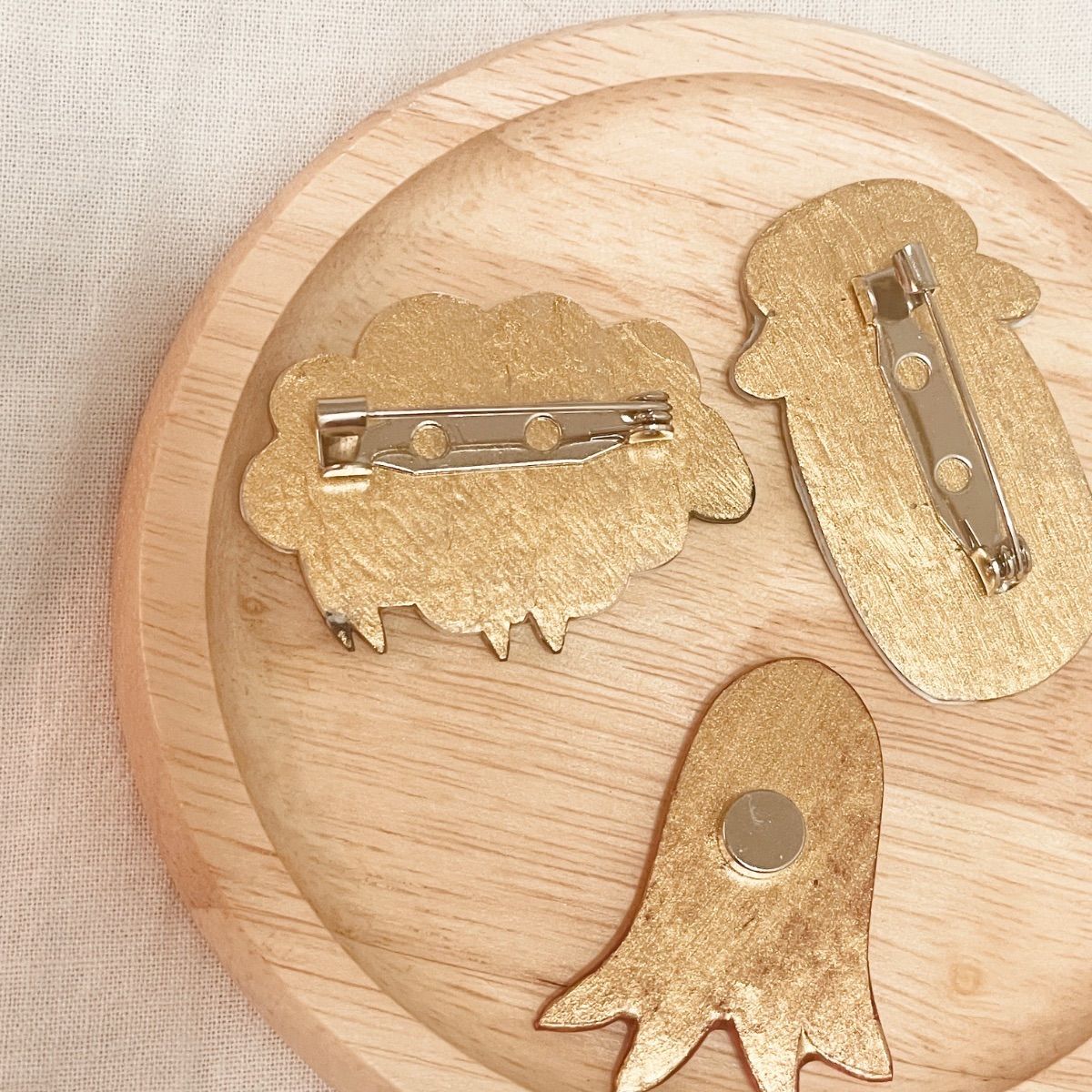 サンタさんヘアゴムorブローチ☆ サンタさんヘアゴムorブローチ☆ サンタさんヘアゴムorブローチ☆