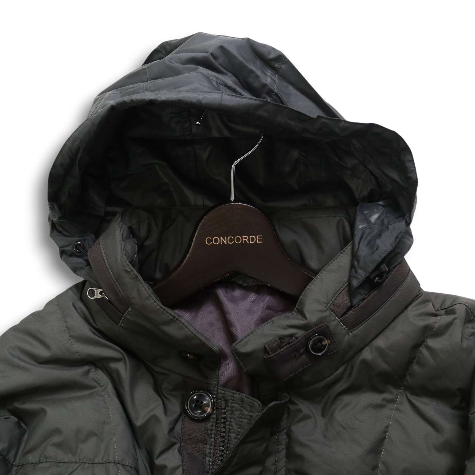 美品】SIMPLE LIFE シンプルライフ レナウン 秋冬 フード収納 ダウン 