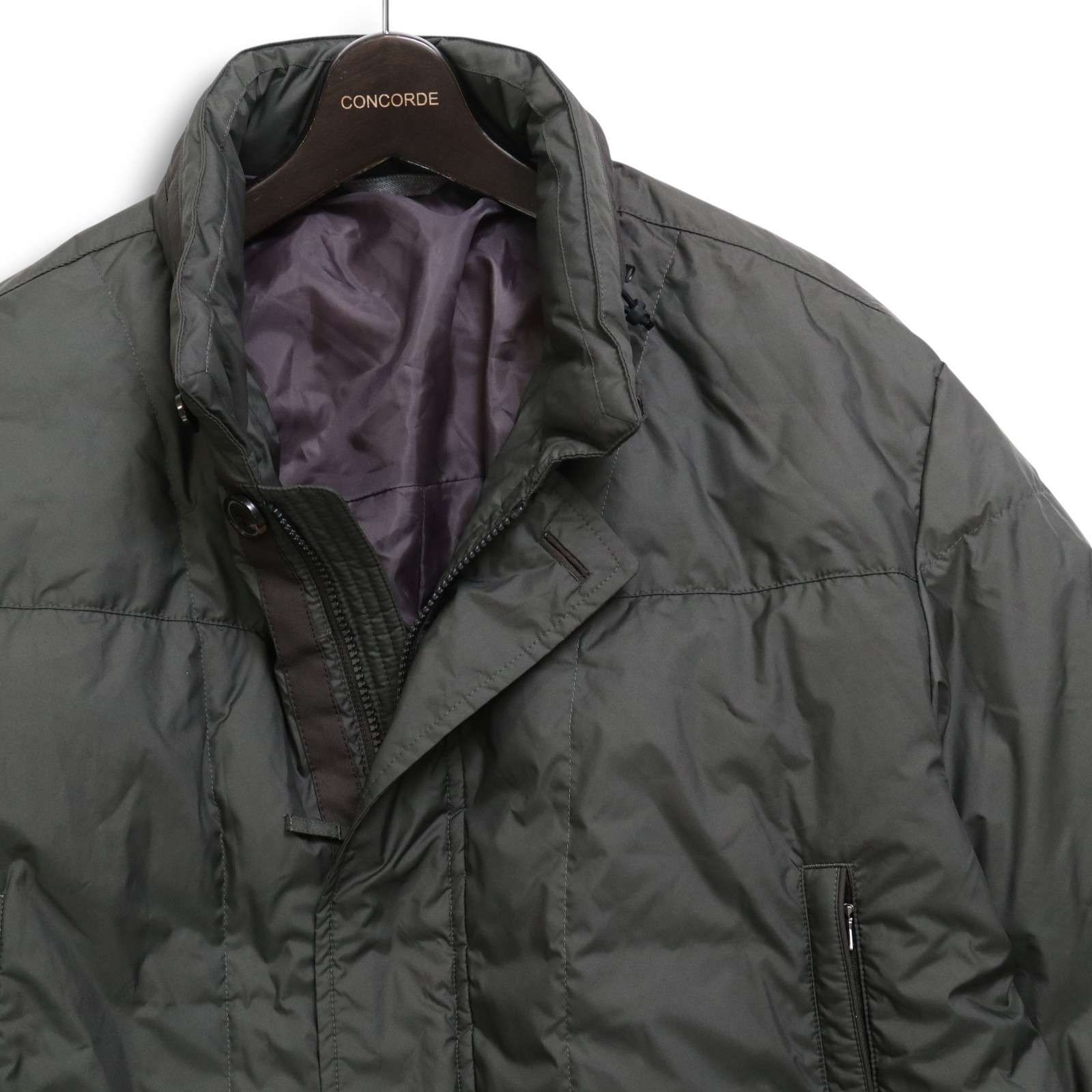 美品】SIMPLE LIFE シンプルライフ レナウン 秋冬 フード収納 ダウン 