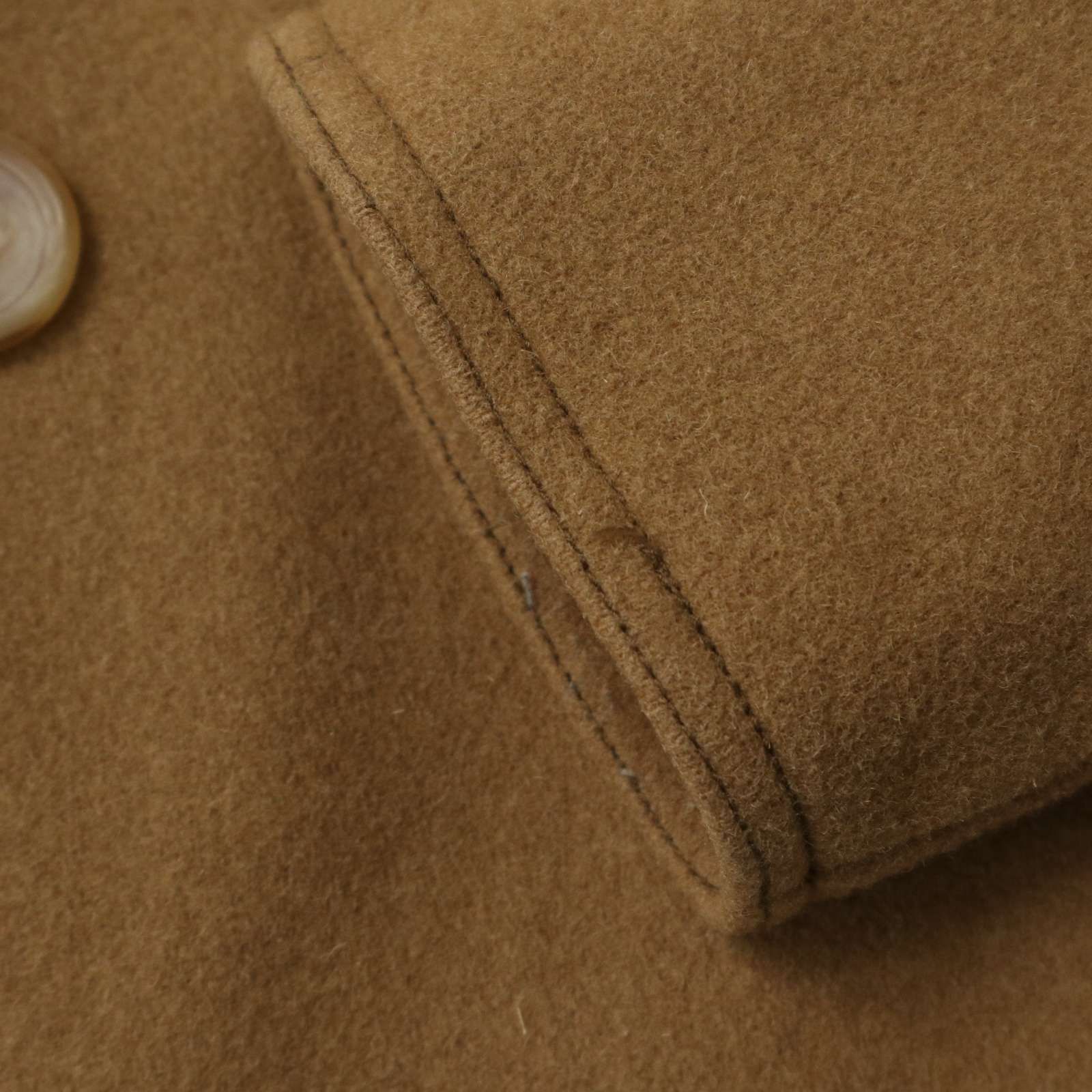 VANQUISH ヴァンキッシュ 秋冬☆ ウール 中綿 スリム ピーコート P