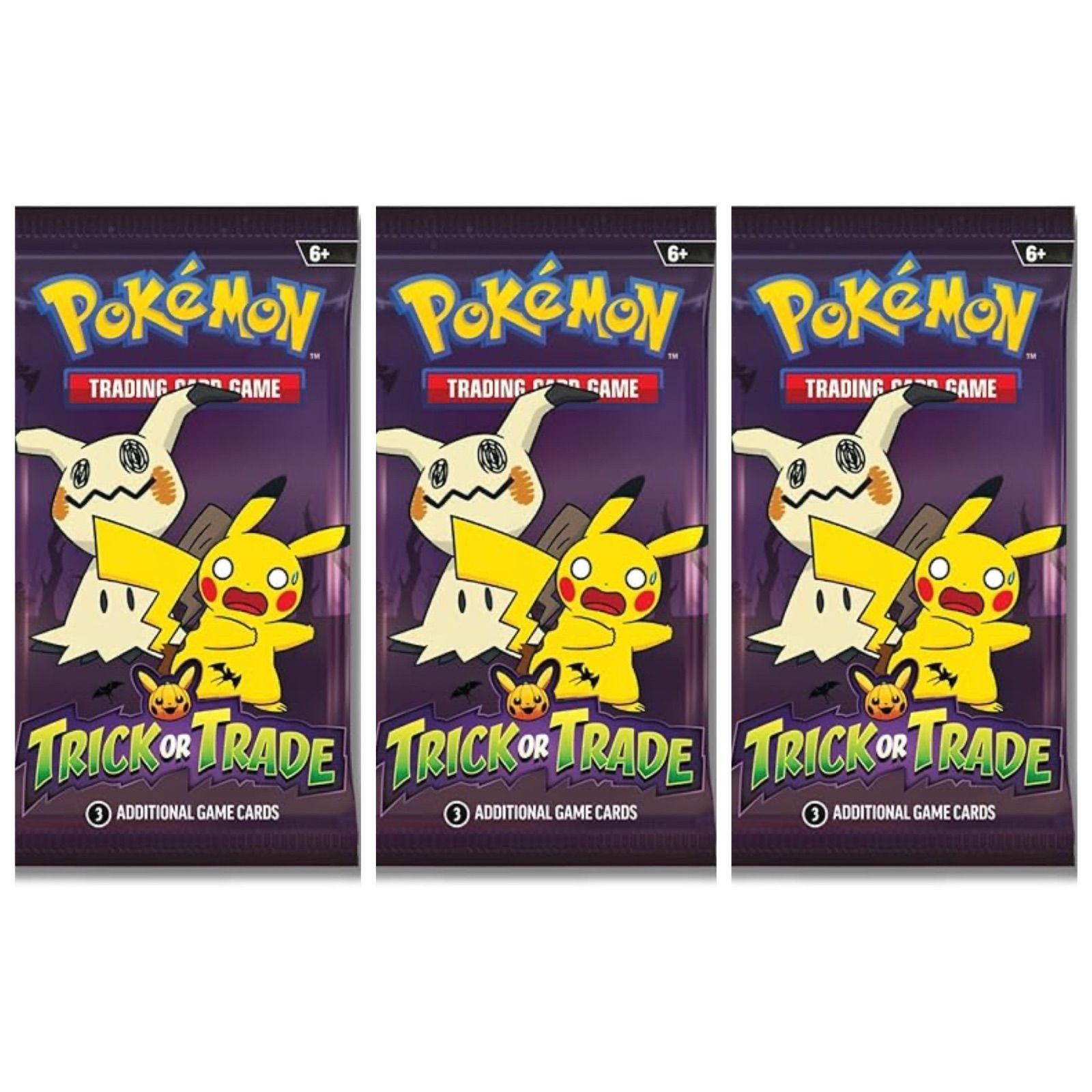 2023年版×3パック】海外限定 ポケモンカード Trick or Trade Booster