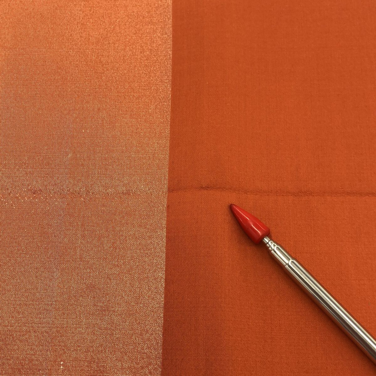 名古屋帯　オレンジ 正絹 名古屋帯リサイクル 名古屋帯 オレンジ 名古屋帯|格安 帯