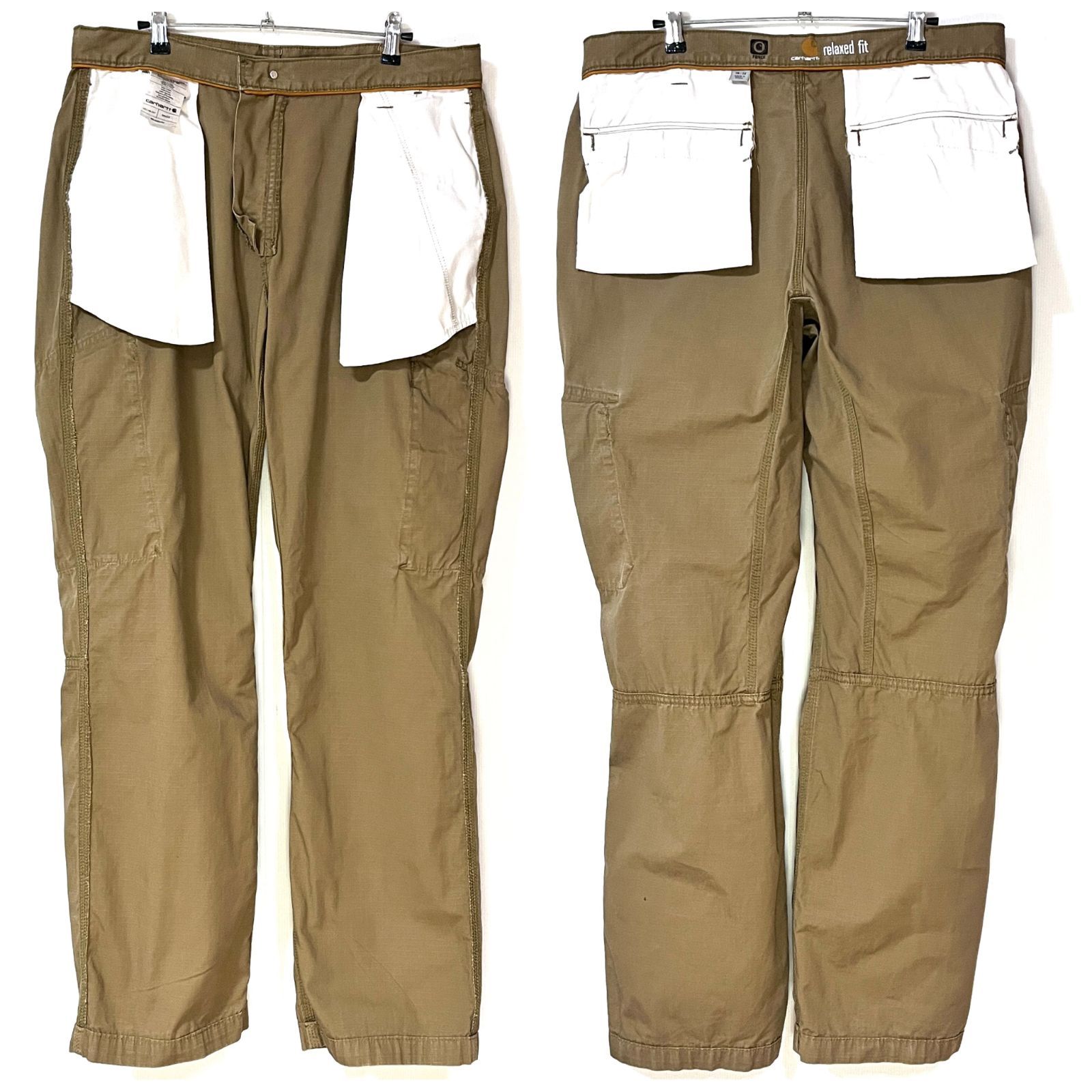 Carhartt カーハート W36L32 フォース リップストップ コットン カーゴ 