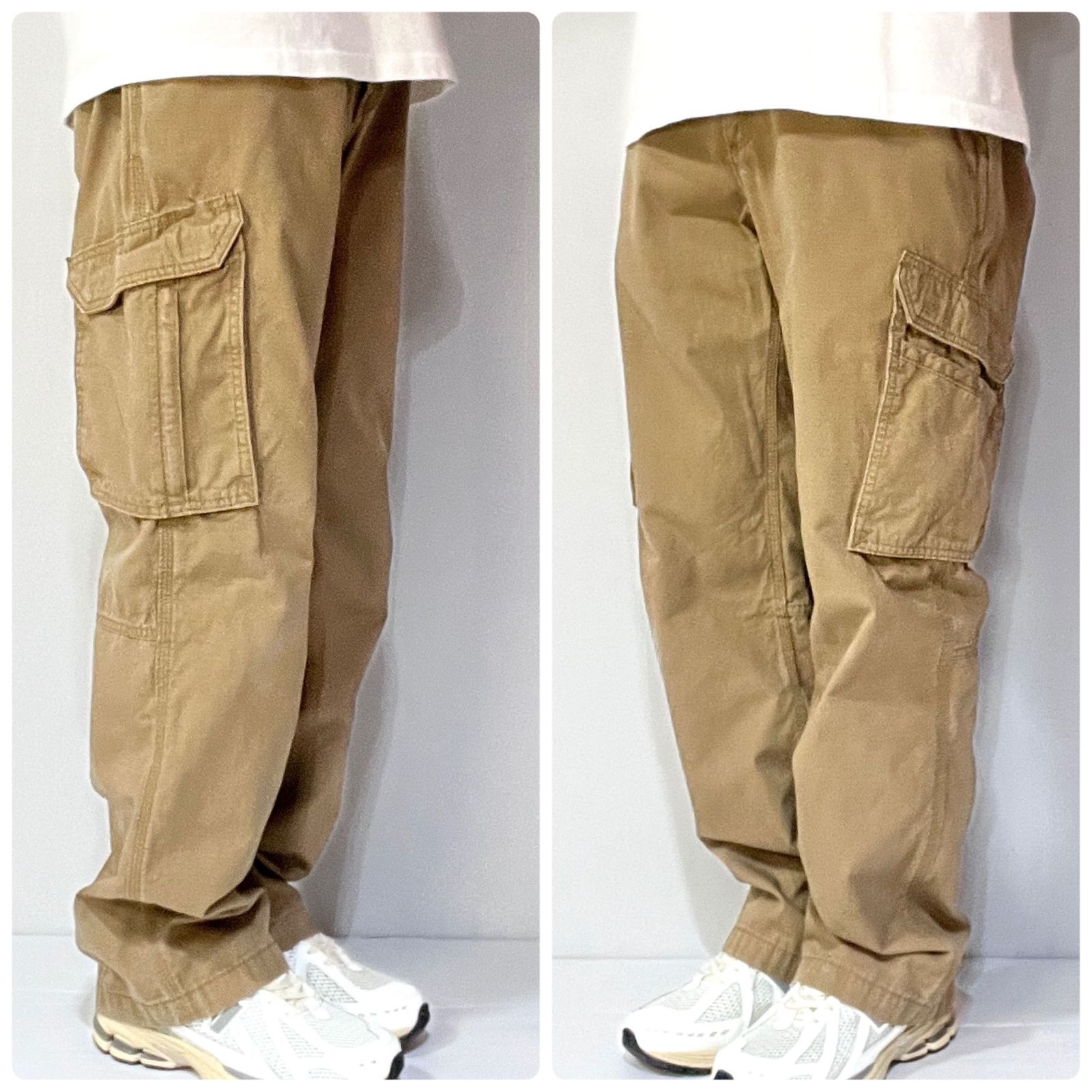 カーハート W36L32 リップストップコットンカーゴペインターパンツ ブラウン Carhartt カーハート W36L32 フォース リップストップ コットン カーゴ