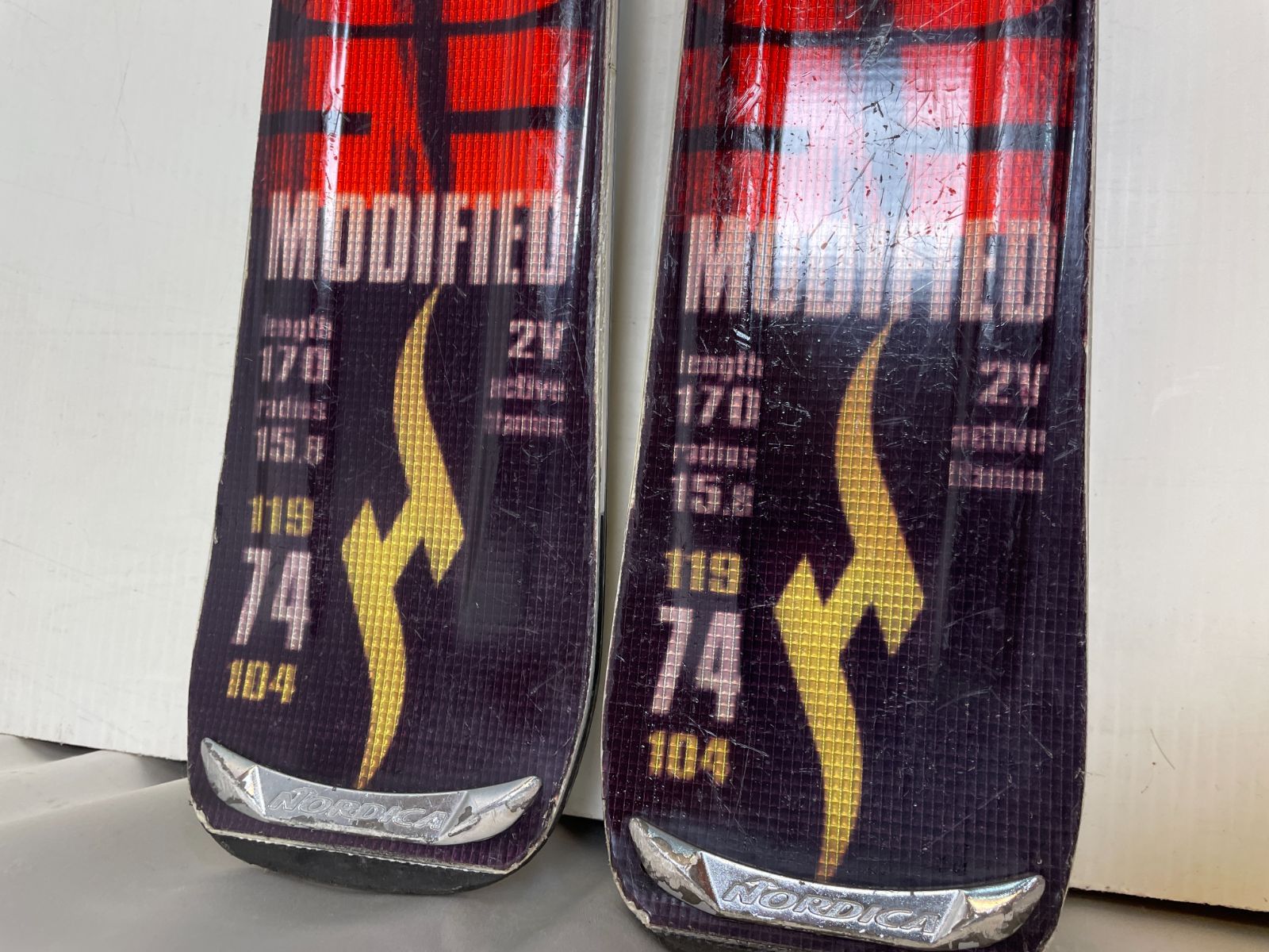 ◇ カービングスキー NORDICA HOTROD 170 cm + MARKER n0312 スキー