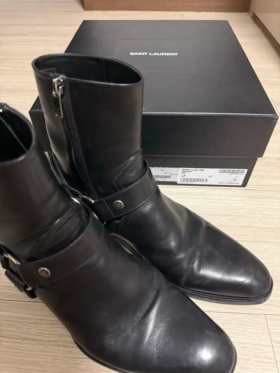 SAINT LAURENT サンローラン ワイアットハーネスリングブーツ 41 SAINT LAURENT PARIS ワイアットハーネスリングブーツ 41 SAINT