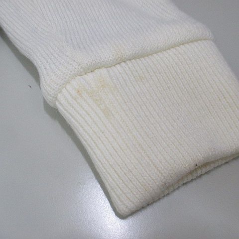 アルチビオ archivio ゴルフウェア 長袖 カーディガン ニット 38 白系