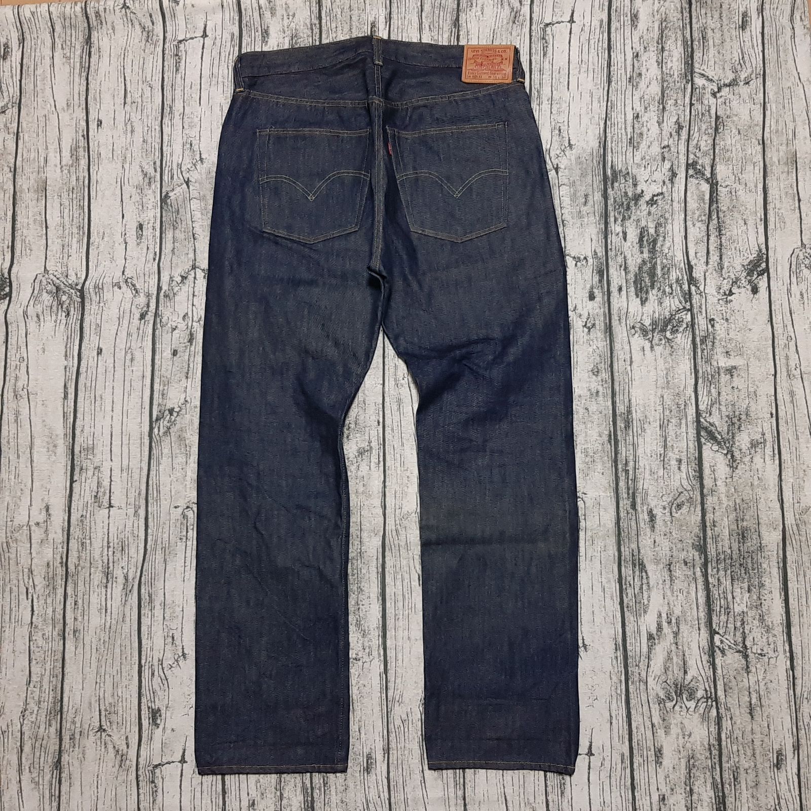 W38】米国製 LEVI'S 501XX 1947モデル ホワイトオーク WHITE OAK CONNE