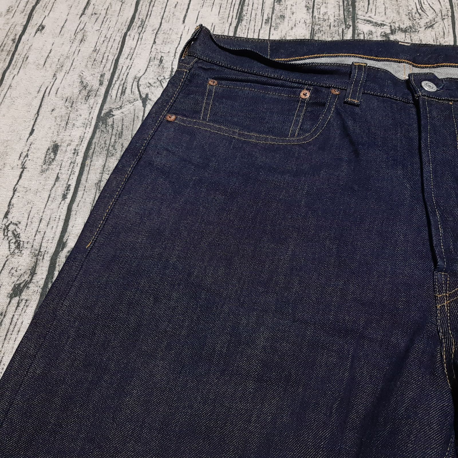 W38】米国製 LEVI'S 501XX 1947モデル ホワイトオーク WHITE OAK CONNE