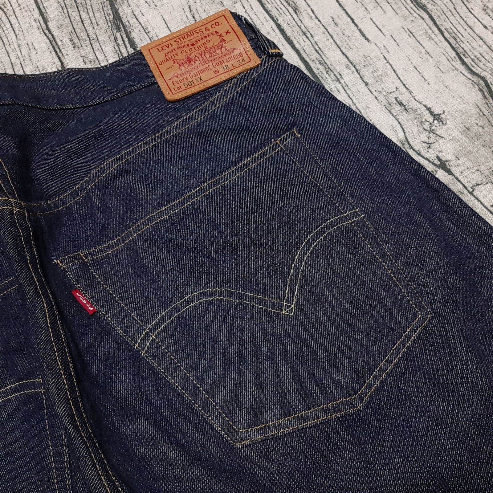 Levi's 501XX 47モデル　アメリカ製　サンアントニオ　47501 Levi's VINTAGE CLOTHING リーバイス 501xx 復刻 1947年モデル リンス