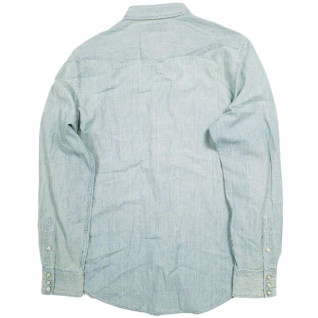 RRL ダブルアールエル Buffalo Western Shirt Chambray Davey Wash