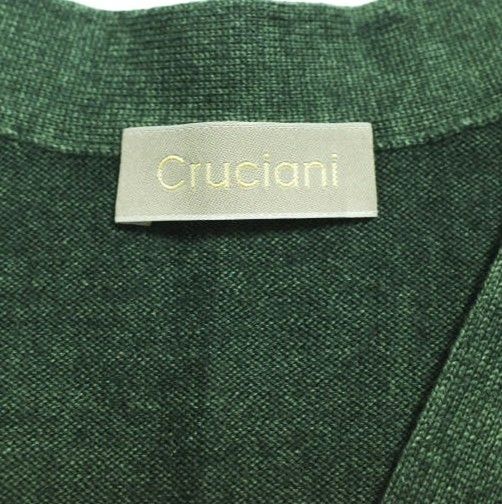 CRUCIANI クルチアーニ イタリア製 ウールハイゲージVネックニット