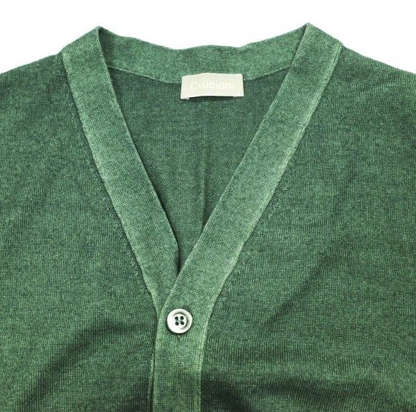 CRUCIANI クルチアーニ イタリア製 ウールハイゲージVネックニット
