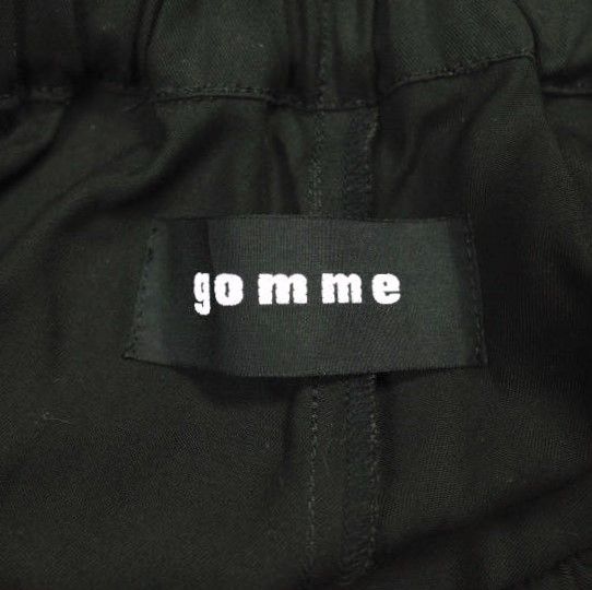 gomme ゴム 25SS 日本製 エクセルツイル 二―シームワイドパンツ GKP74