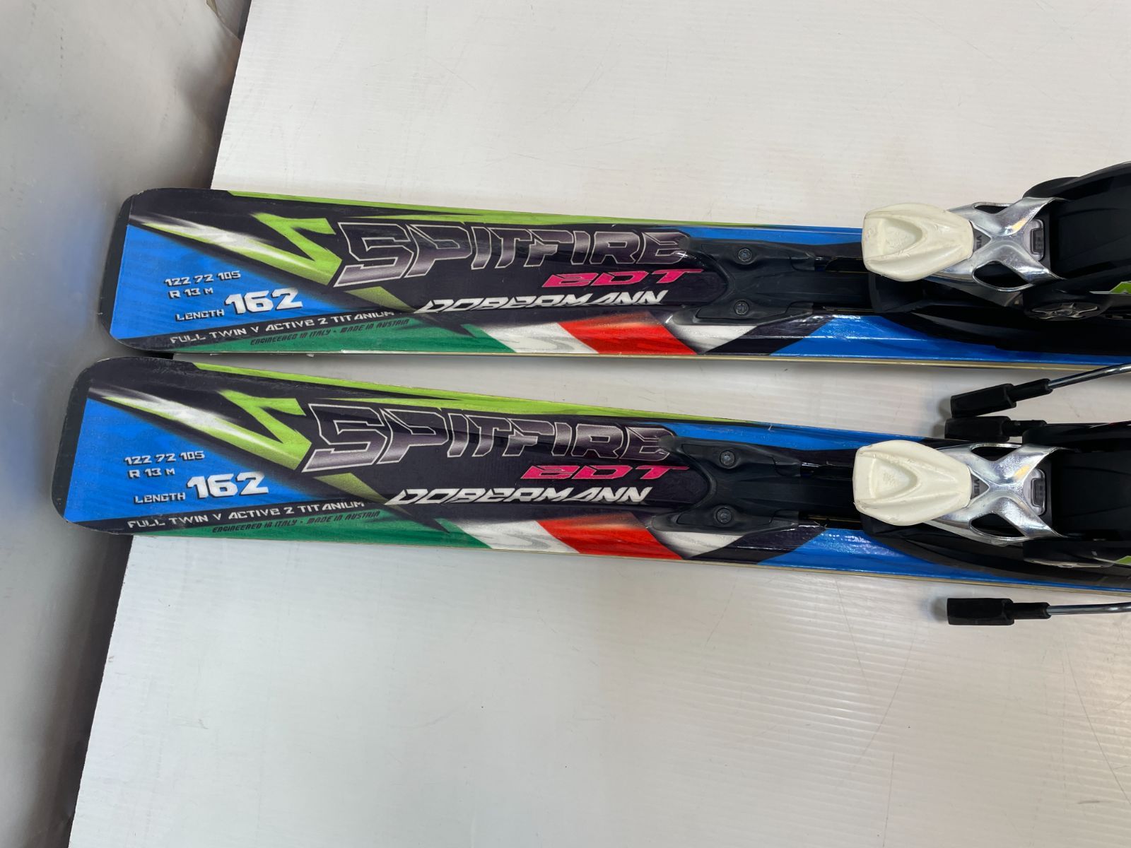 カービングスキー NORDICA DOBERMANN SPITFIRE 162 ◇ スキー NORDICA DOBERMANN SPITFIRE 162 cm + PRO 2S スキー板