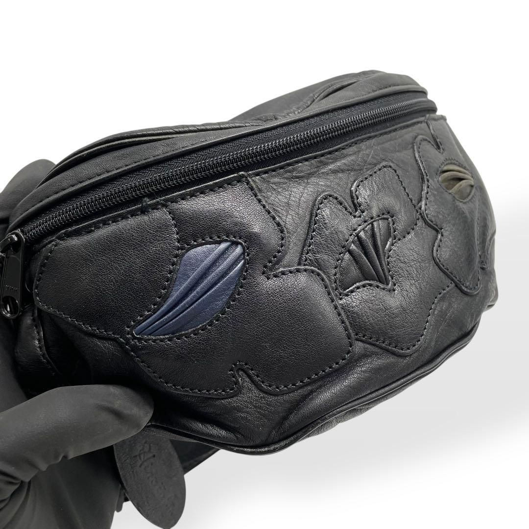 極美品 IBIZA イビサ 希少 ボディバッグ ウェストバッグ ショルダー