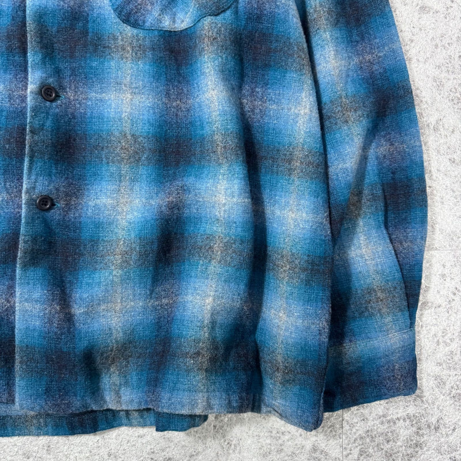 一点物 好配色 90s 00s PENDLETON オンブレチェック ボードシャツ
