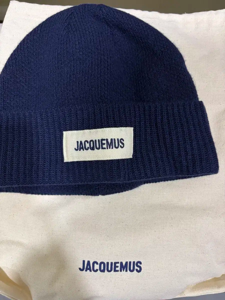 JACQUEMUS ジャックムス ビーニー ネイビー - メルカリ