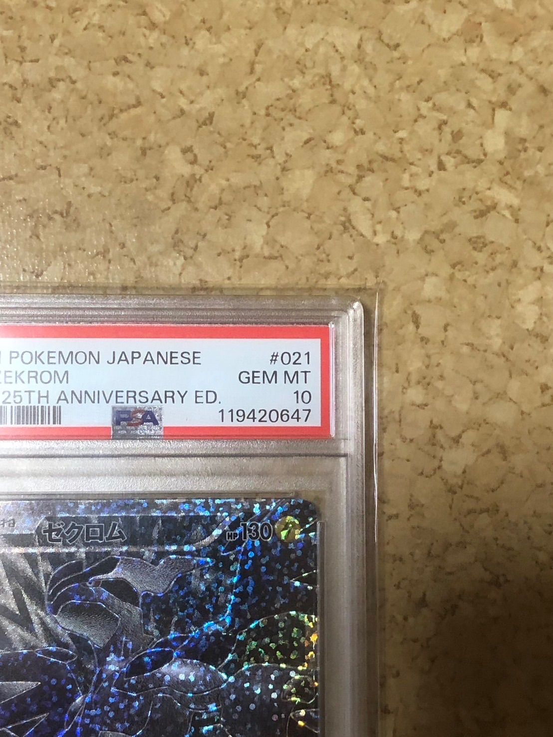 【PSA10】ゼクロム プロモカードパック 25th 021/025 ☆PSA10☆【ゼクロム/25周年/プロモ】ZEKROM 021/025 PSA 10 Zekrom