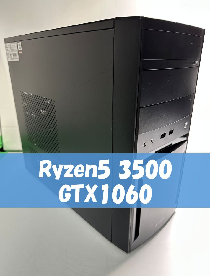 格安ゲーミング/Ryzen5 3500/gtx1060/メモリ16GB/Windows11/SSD128GB 