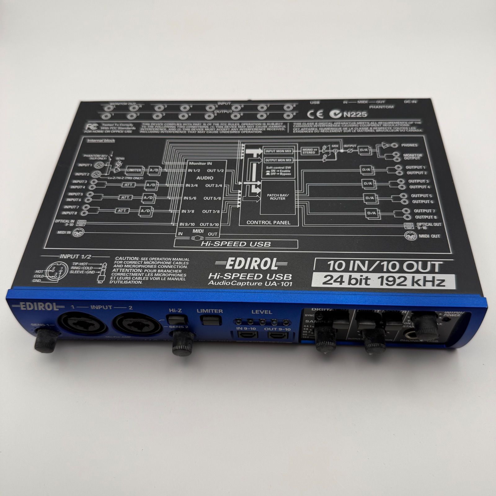 EDIROL UA-101 USBオーディオインターフェイス - メルカリ