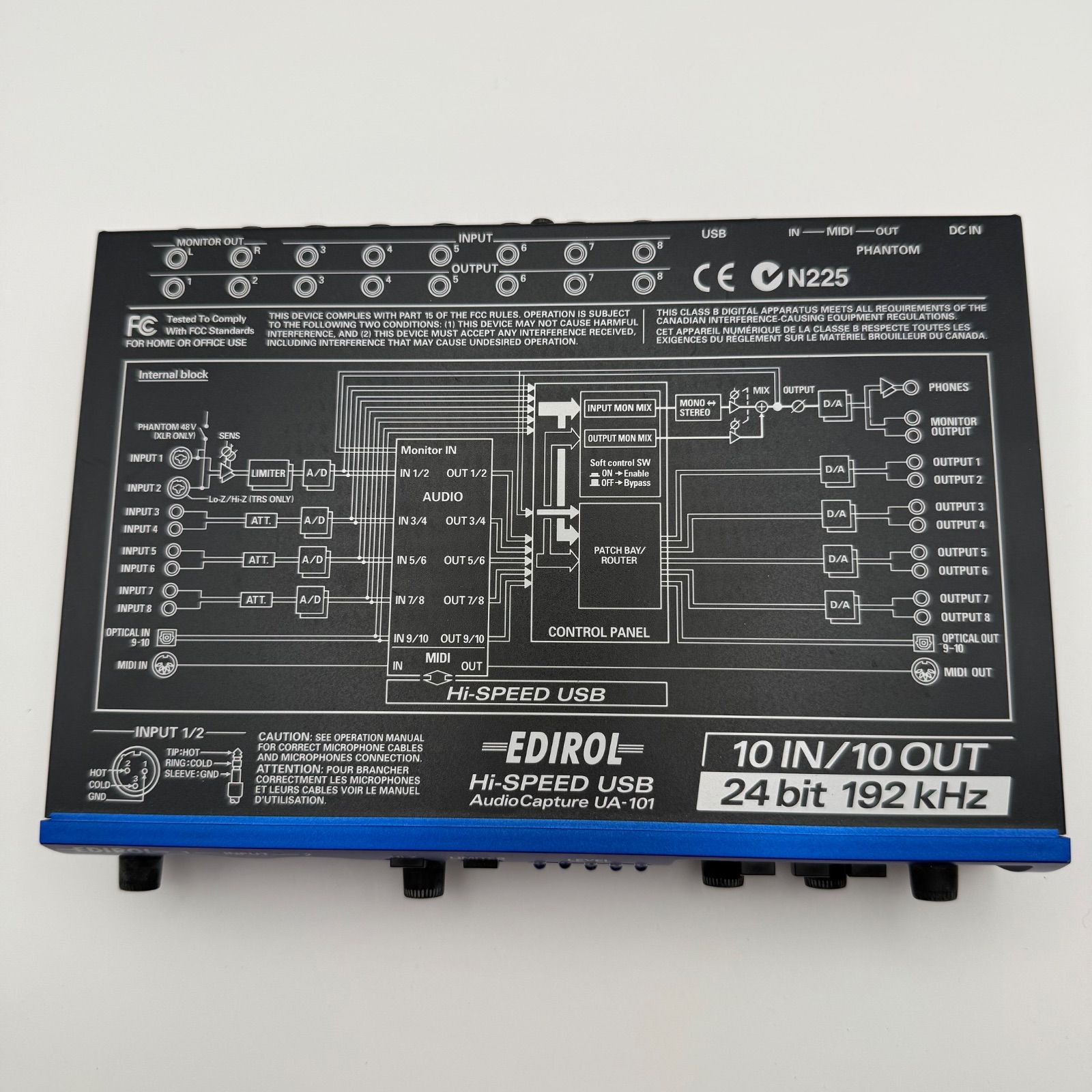 EDIROL UA-101 USBオーディオインターフェイス - メルカリ