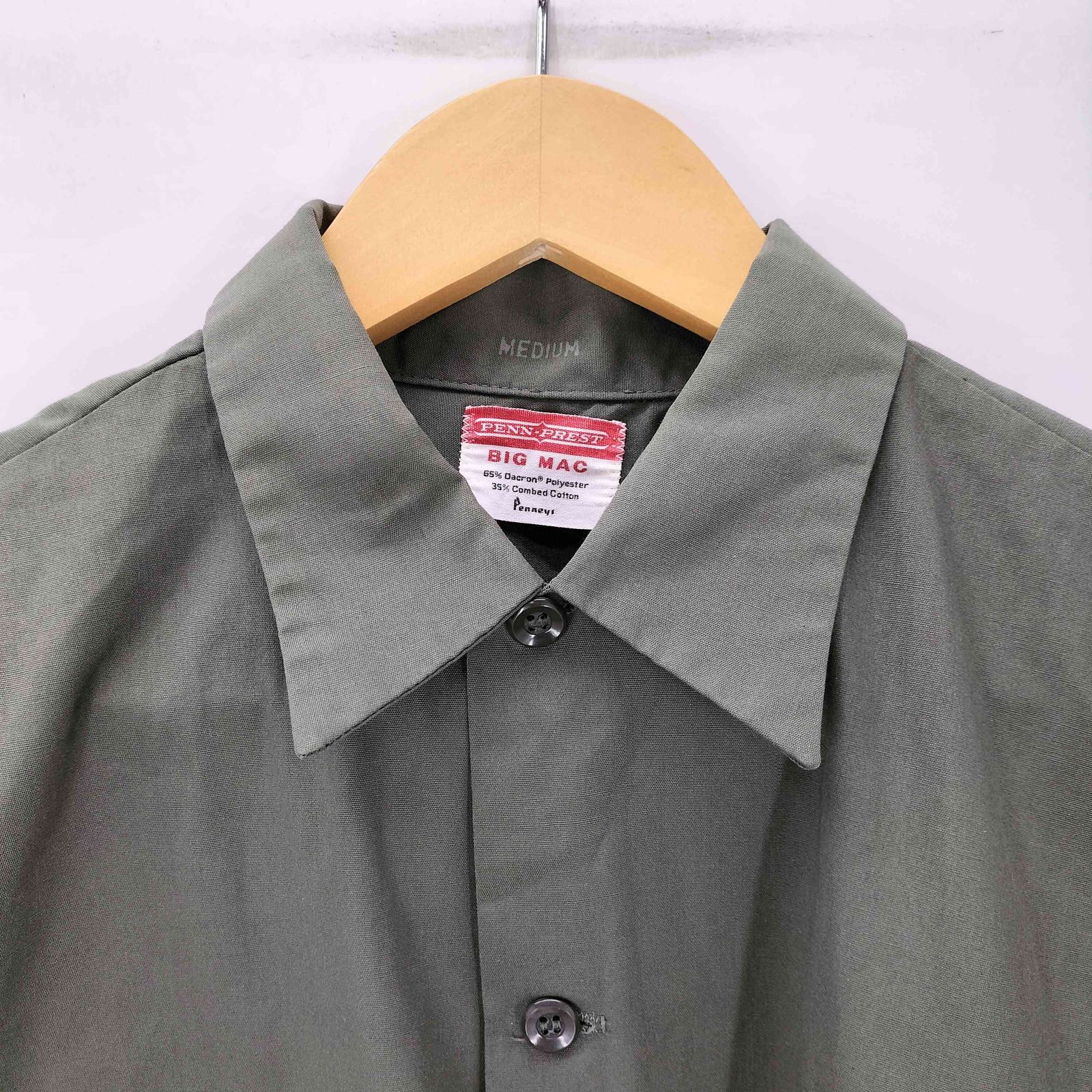 ビッグマック BIG MAC 60S-70S Penneys Penn-Prest S/S ワークシャツ